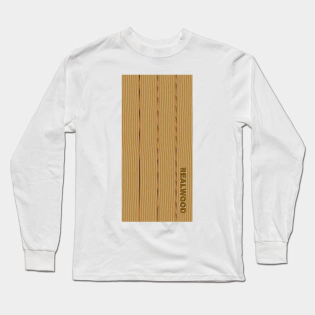 REALWOOD Long Sleeve T-Shirt by CreativePhil